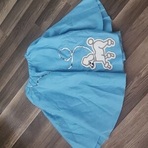 1950's Style Poodle Skirt Size 7-8 Halloween  Dress up day